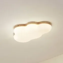 LED Deckenlampe Pilvi Lindby, weiß / opal, für Wohn- / Esszimmer, Kunststoff, Modern, LED Deckenleuchte