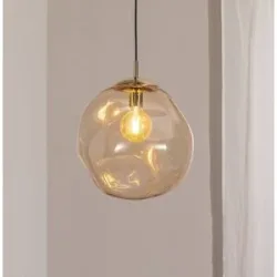 Glas Hängelampe Sol TK Lighting, dimmbar, klar / transparent, für Wohn- / Esszimmer, Glas, Modern, Pendelleuchte