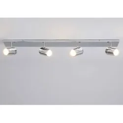 Deckenlampe DEJAN Lindby, dimmbar, chrom / silber, für Badezimmer, Metall, Modern, Deckenlampe