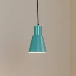 Hängelampe Konikkem Opviq, dimmbar, blau, für Wohn- / Esszimmer, Metall, Junges Wohnen, Pendelleuchte