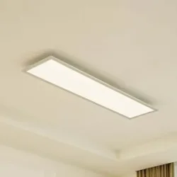 LED Deckenlampe Lyndra Arcchio, dimmbar, alu / grau / zink, für Wohn- / Esszimmer, Aluminium, Modern, LED Deckenleuchte