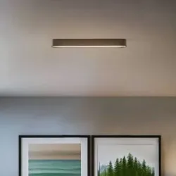 Euluna Deckenlampe Soft Nowodvorski Lighting, schwarz, für Wohn- / Esszimmer, Aluminium, Modern, Deckenlampe