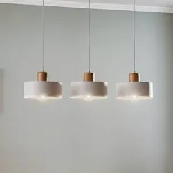 Hängelampe Tako EMIBIG LIGHTING, dimmbar, weiß / opal, für Wohn- / Esszimmer, Metall, Modern, Pendelleuchte
