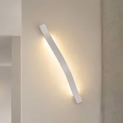 Wandlampe Alvon Lindby, alu / grau / zink, für Wohn- / Esszimmer, Metall, Modern, LED Wandleuchte, Wandlampe Innen