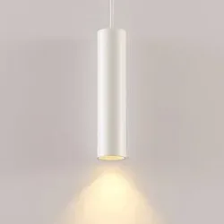 Hängelampe Ejona Arcchio, dimmbar, weiß / opal, für Flurbereich, Aluminium, Modern, Pendelleuchte