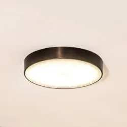 LED Deckenlampe Timur Argon, schwarz, für Wohn- / Esszimmer, Metall, Modern, LED Deckenleuchte