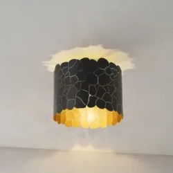 Deckenlampe Aralena Lindby, dimmbar, schwarz, für Wohn- / Esszimmer, Metall, Modern, Deckenlampe