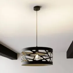 Hängelampe Modul Frez SIGMA, dimmbar, schwarz, für Wohn- / Esszimmer, Metall, Modern, Pendelleuchte