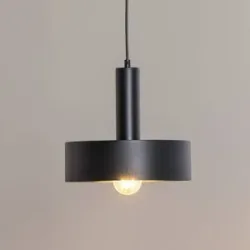 Hängelampe Vitrum round SIGMA, dimmbar, schwarz, für Wohn- / Esszimmer, Metall, Modern, Pendelleuchte