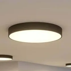 LED Deckenlampe Noabelle Arcchio, dimmbar, schwarz, für Küche, Metall, Modern, LED Deckenleuchte