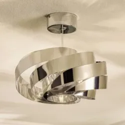 Deckenlampe Vento Euluna, dimmbar, chrom / silber, für Wohn- / Esszimmer, Metall, Modern, Deckenlampe
