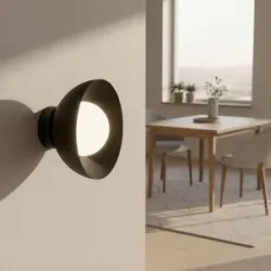 Wandlampe Bibi K1 EMIBIG LIGHTING, dimmbar, schwarz, für Wohn- / Esszimmer, Glas, Modern, Wandleuchte, Wandlampe Innen