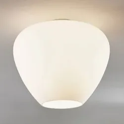 Deckenlampe Bibiane Lindby, dimmbar, weiß / opal, für Wohn- / Esszimmer, Glas, Modern, Deckenlampe