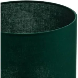 Lampenschirm Roller, grün, Ø 25 cm, Höhe 18 cm Roller Duolla, grün, Textil / Stoff / Seide