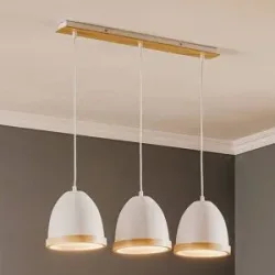 Hängelampe Studio Eko-Light, dimmbar, weiß / opal, für Wohn- / Esszimmer, Metall, Modern, Pendelleuchte