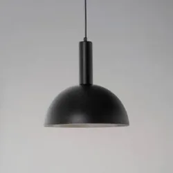 Hängelampe Vitrum cupola SIGMA, dimmbar, schwarz, für Wohn- / Esszimmer, Metall, Modern, Pendelleuchte