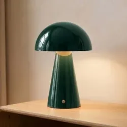LED Tischlampe Nevijo Lindby, dimmbar, grün, für Wohn- / Esszimmer, Metall, Modern, LED Tischlampe