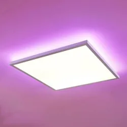 LED Panel Brenda Arcchio, dimmbar, weiß / opal, für Wohn- / Esszimmer, Modern, LED Panel