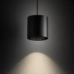 Euluna Hängelampe Point Duo Nowodvorski Lighting, dimmbar, schwarz, für Wohn- / Esszimmer, Metall, Modern, Pendelleuchte