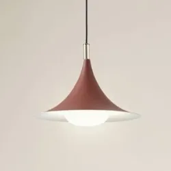 Hängelampe Jarl Lindby, dimmbar, braun / rost, für Wohn- / Esszimmer, Metall, Modern, Pendelleuchte