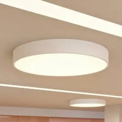 LED Deckenlampe Noabelle Arcchio, dimmbar, weiß / opal, für Küche, Metall, Modern, LED Deckenleuchte