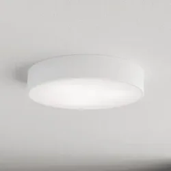 Deckenlampe Cleo 400 TEMAR LIGHTING, dimmbar, weiß / opal, für Wohn- / Esszimmer, Metall, Modern, Deckenlampe