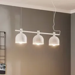 Hängelampe 976 ALDEX, dimmbar, weiß / opal, für Wohn- / Esszimmer, Metall, Skandinavisch, Pendelleuchte