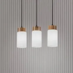 Glas Hängelampe Markus Lamkur, dimmbar, weiß / opal, für Wohn- / Esszimmer, Glas, Skandinavisch, Pendelleuchte