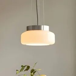 Designer Hängelampe BonBon ALDEX, dimmbar, creme / amber, für Wohn- / Esszimmer, Design, Pendelleuchte