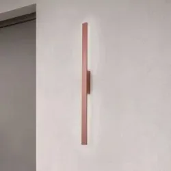 Euluna LED Aussenwandleuchte Demi M Nowodvorski Lighting, rot, Aluminium, LED Wandleuchte außen