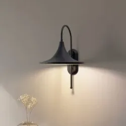 Wandlampe Enjolino ROYALTECH, dimmbar, für Wohn- / Esszimmer, Metall, Vintage, Wandleuchte, Wandlampe Innen