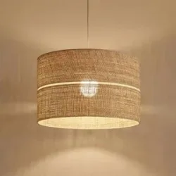Hängelampe Calma TK Lighting, dimmbar, creme / amber, für Wohn- / Esszimmer, Pendelleuchte