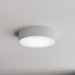 Deckenlampe Cleo 300 TEMAR LIGHTING, dimmbar, alu / grau / zink, für Wohn- / Esszimmer, Metall, Modern, Deckenlampe