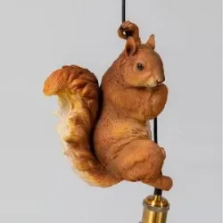 KARE Design - Hängeleuchte Squirrel, One Size, Braun