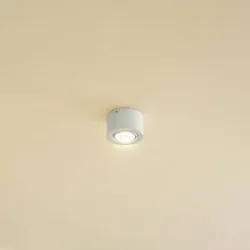 Deckenlampe Jyla Lindby, dimmbar, weiß / opal, für Wohn- / Esszimmer, Metall, Modern, Deckenlampe