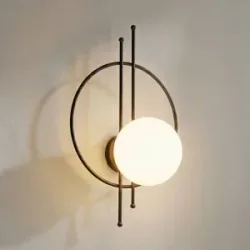 Wandlampe Vintoise ROYALTECH, dimmbar, schwarz, für Wohn- / Esszimmer, Metall, Wandleuchte, Wandlampe Innen