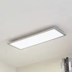 LED Deckenlampe Lyndra Arcchio, dimmbar, alu / grau / zink, für Wohn- / Esszimmer, Aluminium, Modern, LED Deckenleuchte