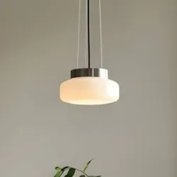 Designer Hängelampe BonBon ALDEX, dimmbar, creme / amber, für Wohn- / Esszimmer, Design, Pendelleuchte