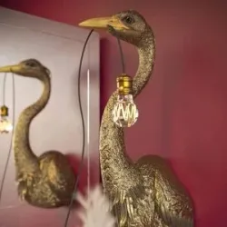 KARE Design - Wandleuchte Heron, One Size, Braun
