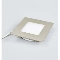 Hera Einzelleuchte FQ 68-LED, alu / grau / zink, für Wohn- / Esszimmer, Kunststoff, Modern