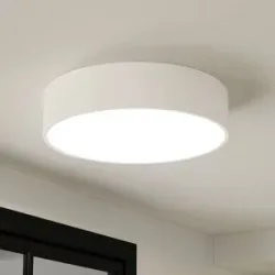LED Deckenlampe Noabelle Arcchio, dimmbar, weiß / opal, für Küche, Metall, Modern, LED Deckenleuchte
