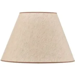 Lampenschirm Pseudosofia für Stehlampe ecru/beige Duolla, creme / amber, Textil / Stoff / Seide