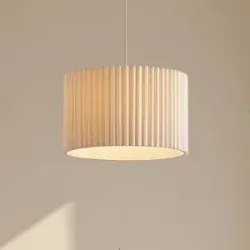 Hängelampe Libbie Lindby, dimmbar, creme / amber, für Wohn- / Esszimmer, Textil / Stoff / Seide, Skandinavisch, Pendelleuchte