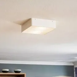 Deckenlampe Oro Argon, dimmbar, weiß / opal, für Wohn- / Esszimmer, Metall, Modern, Deckenlampe