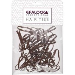 Efalock Rasta-Haargummi dick/groß braun 100st