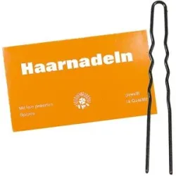 MyBrand Haarnadeln gewellt Schwarz 20 x 16 Stück