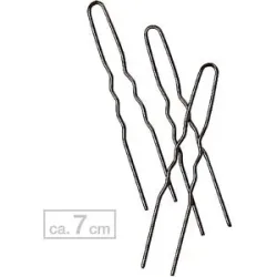 MyBrand Haarnadeln gewellt Braun, ca. 7 cm, 20 Stück