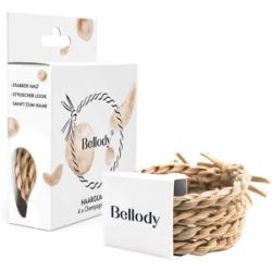 Bellody Original Haargummis Champagne Beige 4 Stück
