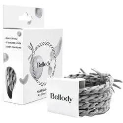 Bellody Original Haargummis Urban Gray 4 Stück