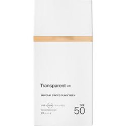 Transparent Lab Mineral Sunscreen SPF 50 PA++++ 100 ml Light